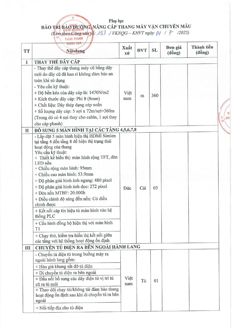 Công văn báo giá thang mẫu-2